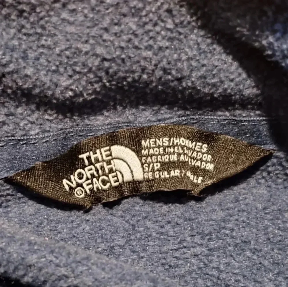 The North Face Fleece Pullover Sweater -‎ Small - Mens - Navy Blue